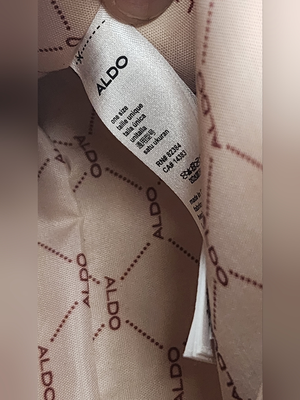 Cream-colored ALDO Crossbody Bag - Picture 14 of 14